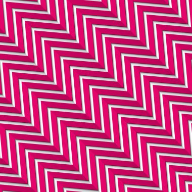 Dikişsiz zigzag geniş uzun gölge ve kapağı kırmızı