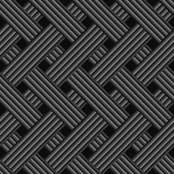Black rectangle seamless — Stock Vector