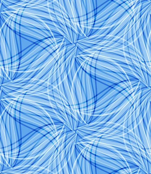 Blå blommig sömlösa — Stock vektor
