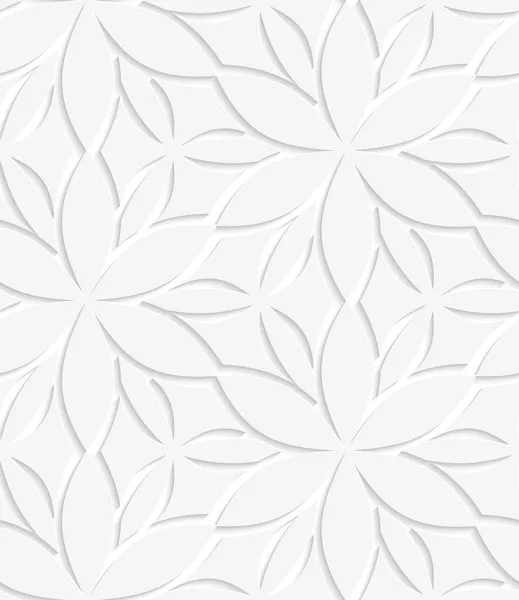 beyaz çiçekli sorunsuz delikli