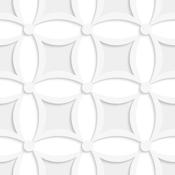 Γεωμετρικό σχέδιο άσπρο και γκρι με μυτερά πλατείες — Διανυσματικό Αρχείο