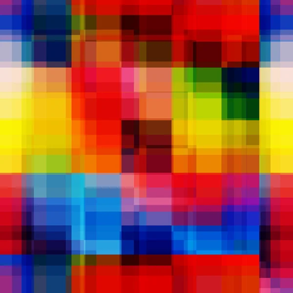 Rainbow suddiga pixlar seamless mönster — Stock vektor