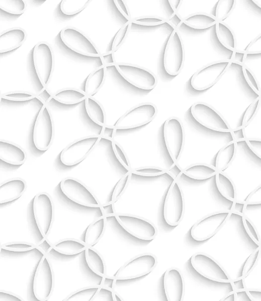 Beyaz swirls sorunsuz — Stok Vektör