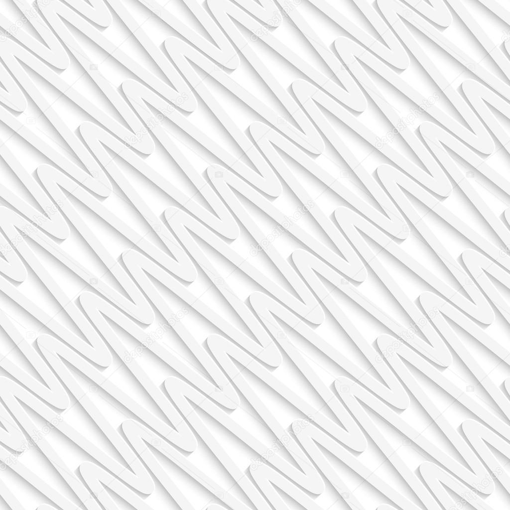 White diagonal wavy lines seamless pattern