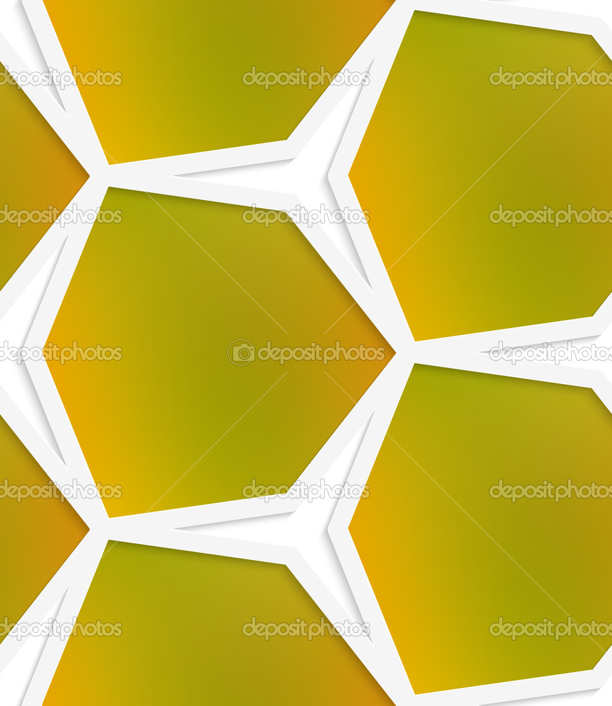 White hexagonal net with mesh seamless pattern