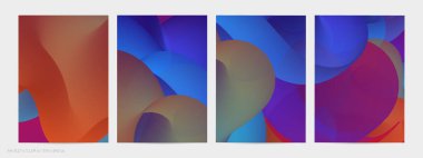 Üç boyutlu sıvı dalgalı şekil. Parlak bulutlu fütüristik arka plan. Soyut müzik dalgalarında canlı gradyan akışı. Dinamik sıvı doku. Moda uçucu tasarımı için yaratıcı vektör şablonu.