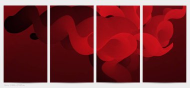 Üç boyutlu sıvı dalgalı şekil. Parlak bulutlu fütüristik arka plan. Soyut müzik dalgalarında canlı gradyan akışı. Dinamik sıvı doku. Moda post tasarımı için yaratıcı vektör şablonu.