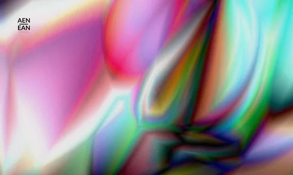Abstrait Dégradé Lisse Couleurs Brillant Effet Déplacement Éclat Fond Vectoriel — Image vectorielle