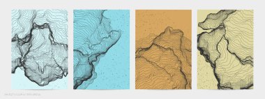 Çok ince bir ağ şekli. Soyut 3D bilgisayar modelleme bilim geometrisi. Gelişigüzel parçacıklarla etkileşen fütüristik ses dalgası. Düz dünyevi arkaplanda büyüyen küf dokusu.