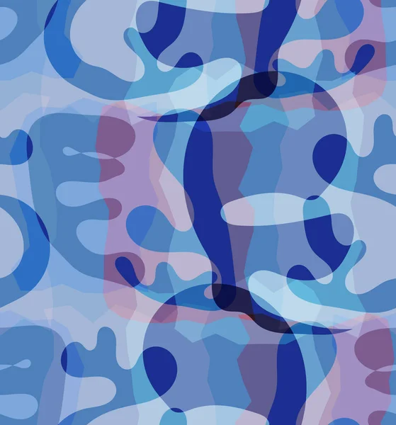 Vektorový Bezproblémový Vzorec Organických Tvarů Matisse Přírodní Zemité Barvy Květinové — Stockový vektor