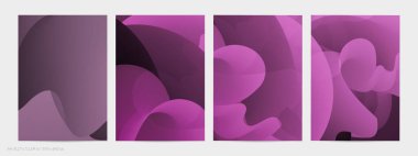 Üç boyutlu sıvı dalgalı şekil. Parlak bulutlu fütüristik arka plan. Soyut müzik dalgalarında canlı gradyan akışı. Dinamik sıvı doku. Moda uçucu tasarımı için yaratıcı vektör şablonu.