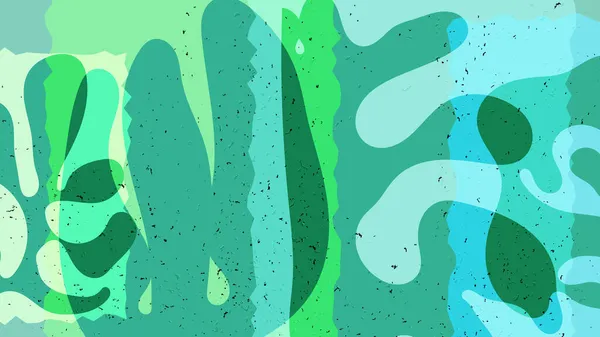 Matisse Formes Texturées Grange Organique Gabarit Contemporain Abstrait Avec Motif — Image vectorielle