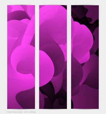 Üç boyutlu sıvı dalgalı şekil. Parlak bulutlu fütüristik arka plan. Soyut müzik dalgalarında canlı gradyan akışı. Dinamik sıvı doku. Moda pankartı tasarımı için yaratıcı vektör şablonu.