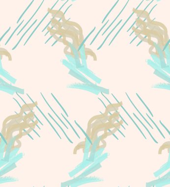 Elle çizilmiş karalamalarla soyut, pürüzsüz desen. İşaretli boya ile yapılmış parlak renkli karalamalar. Pürüzlü mürekkep damlaları ve çiçek bahçesi motifi. Sanatsal duvar kağıdı kaplama tasarımı.