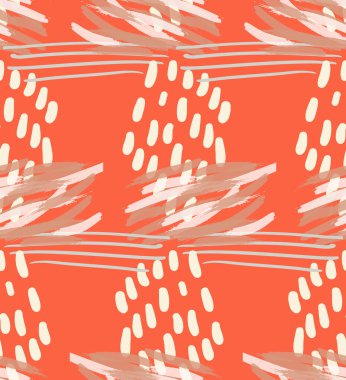 Elle çizilmiş karalamalarla soyut, pürüzsüz desen. İşaretli boya ile yapılmış parlak renkli karalamalar. Pürüzlü mürekkep damlaları ve çiçek bahçesi motifi. Sanatsal duvar kağıdı kaplama tasarımı.