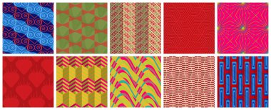 Geometrik 3 boyutlu döşeme dokusunun gerçekçi gölgesi. Kusursuz desenler koleksiyonu. Geçmişe dönük arka planlar ve duvar kağıtları.