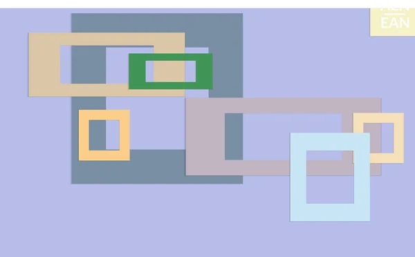 Papel Parede Web Abstrato Com Corte Papel Sobrepondo Quadros Retangulares Vetores De Bancos De Imagens Sem Royalties