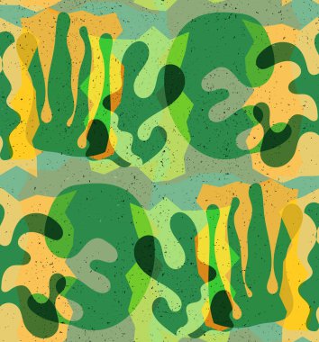 Organik Matisse şekillerinin kusursuz desenleri. Doğal toprak renkleri. Çiçekli sualtı yaşamı. Soyut deniz yosunu kamuflaj arka planı. Moda dalgalı geometri. Rastgele katmanlanmış el çizimi sanat.