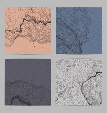 Çok ince bir ağ şekli. Soyut 3D bilgisayar modelleme bilim geometrisi. Gelişigüzel parçacıklarla etkileşen fütüristik ses dalgası. Düz dünyevi arkaplanda büyüyen küf dokusu.