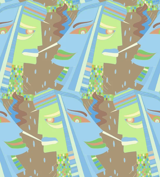 Grafiti duvar stili süslü eğri şekilli soyut, pürüzsüz vektör arkaplanı. Kübizm sanat tasarım elementleri. Modern mistik doğal ruhani fikir. El çiziminde gelecekçi geometri.