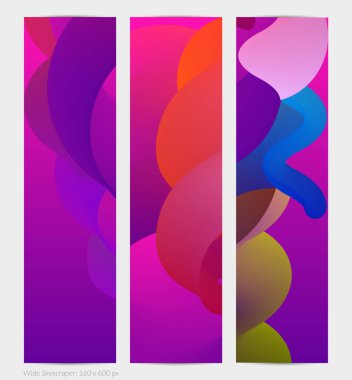 Üç boyutlu sıvı dalgalı şekil. Parlak bulutlu fütüristik arka plan. Soyut müzik dalgalarında canlı gradyan akışı. Dinamik sıvı doku. Moda pankartı tasarımı için yaratıcı vektör şablonu.