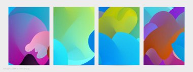 Üç boyutlu sıvı dalgalı şekil. Parlak bulutlu fütüristik arka plan. Soyut müzik dalgalarında canlı gradyan akışı. Dinamik sıvı doku. Moda uçucu tasarımı için yaratıcı vektör şablonu.