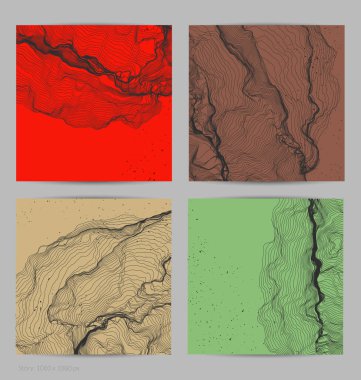Çok ince bir ağ şekli. Soyut 3D bilgisayar modelleme bilim geometrisi. Gelişigüzel parçacıklarla etkileşen fütüristik ses dalgası. Düz dünyevi arkaplanda büyüyen küf dokusu.