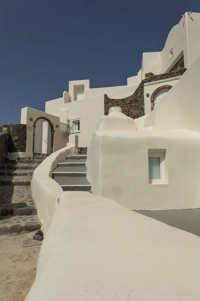 Oia Santorini Grécia Viagem Paisagem Balde Lista — Fotografia de Stock