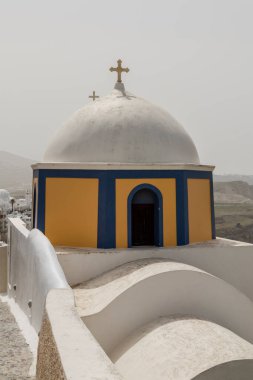 Güzel kilise binasının manzarası.