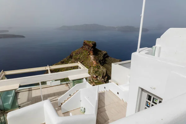 Vacker Arkitektur Santorini — Stockfoto