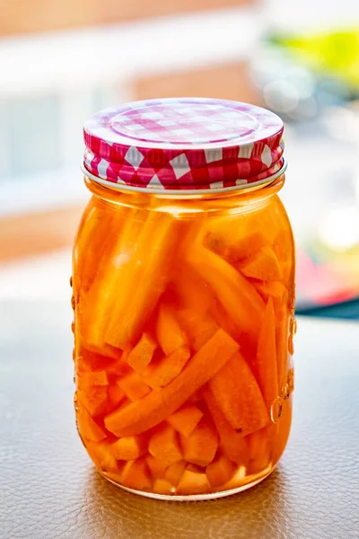 Морквою Підготувати Їжу Ліцензійні Стокові Фото