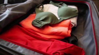 Valiz valizi tatil konseptini kapat 