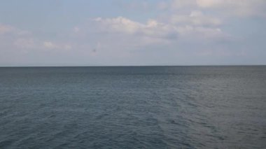 Tekne açısından deniz manzarası