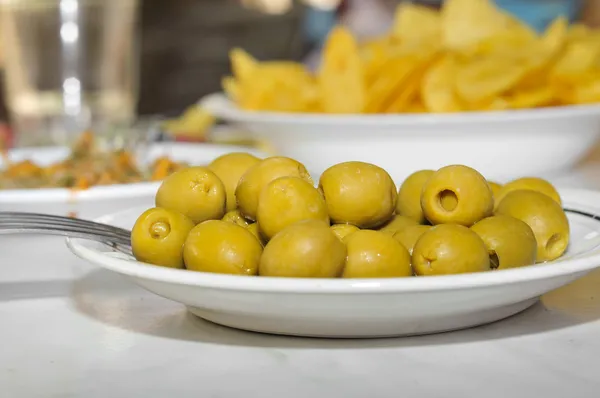 Tapas de azeitona — Fotografia de Stock