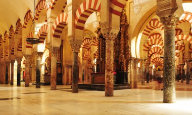Cahedral-Mosque of Cordoba, in Spain clipart