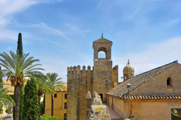 Alcazar de los reyes cristianos in cordoba, spanien — Stockfoto