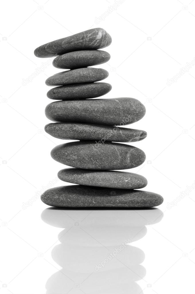 Balanced zen stones