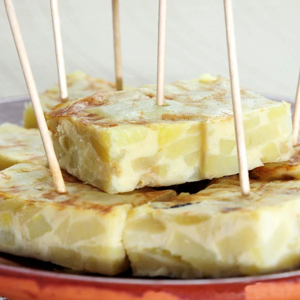 Hiszpańska tortilla de patatas — Zdjęcie stockowe