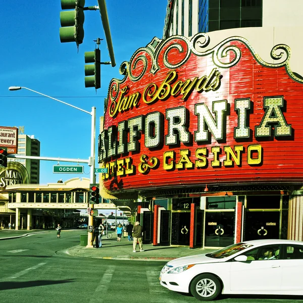 California hotel and casino w las vegas, Stany Zjednoczone Ameryki — Zdjęcie stockowe