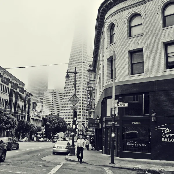 Downtown san francisco, Verenigde Staten — Stockfoto