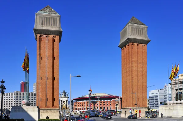 Plaza de España'nın, barcelona, İspanya
