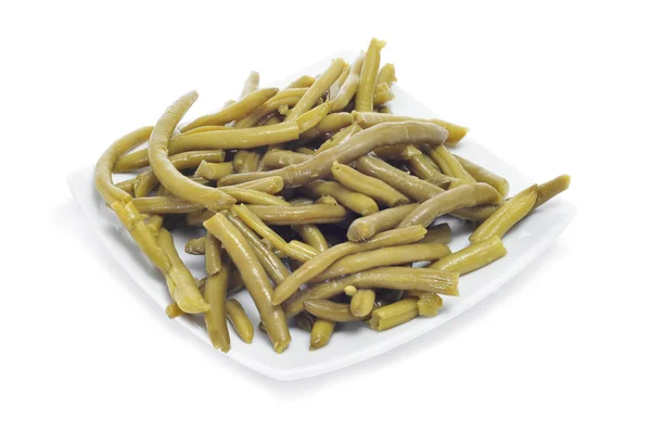 Cooked french beans — Stock Photo, Image