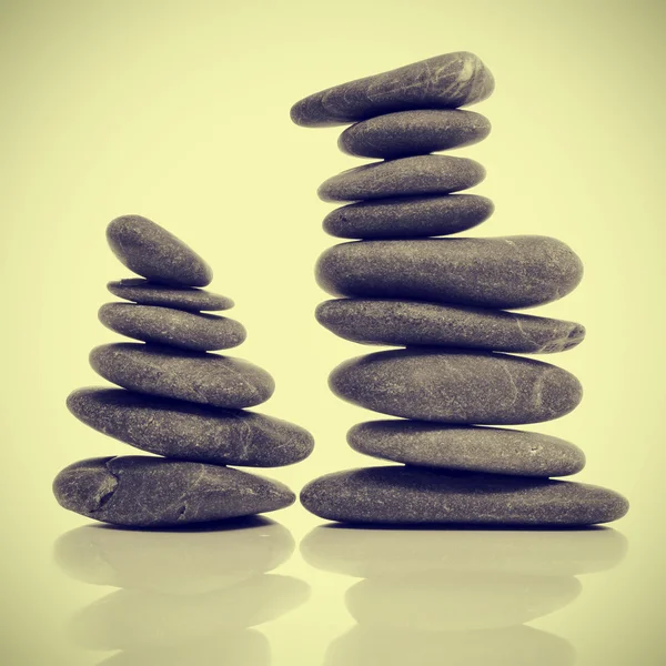 Balanced zen stones — Stock Photo, Image