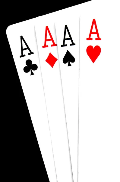 Four aces — Stock Photo, Image