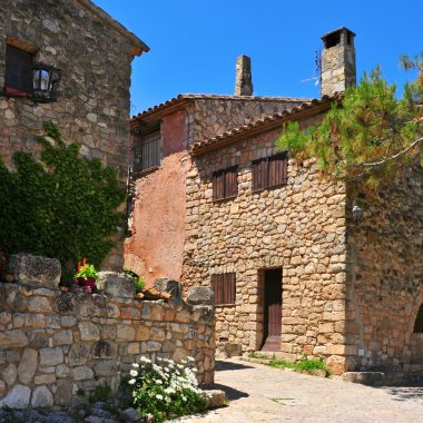 eski sokak siurana de prades, İspanya