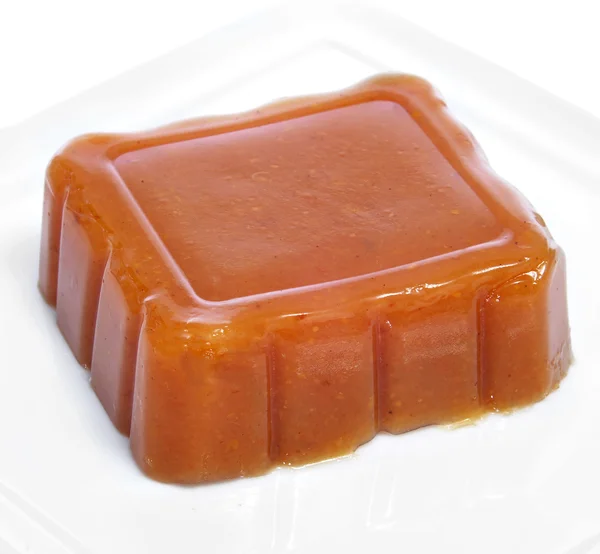 Dulce de membrillo, spanish quince jelly — Stock Photo, Image