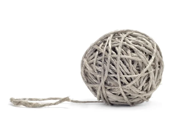 Ball of hemp twine — Stock Photo, Image