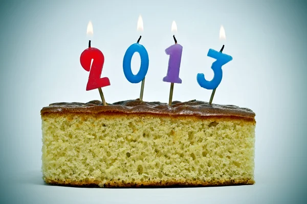 2013, het nieuwe jaar — Stockfoto