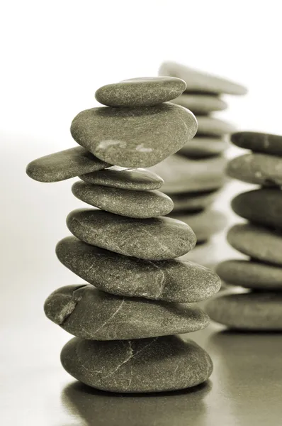 Balanced zen stones — Stock Photo, Image