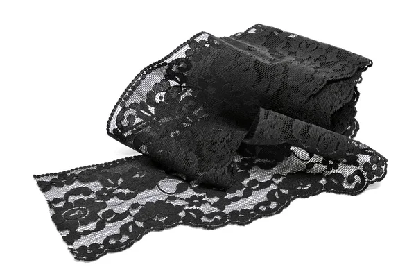 Black blonde lace — Stock Photo, Image